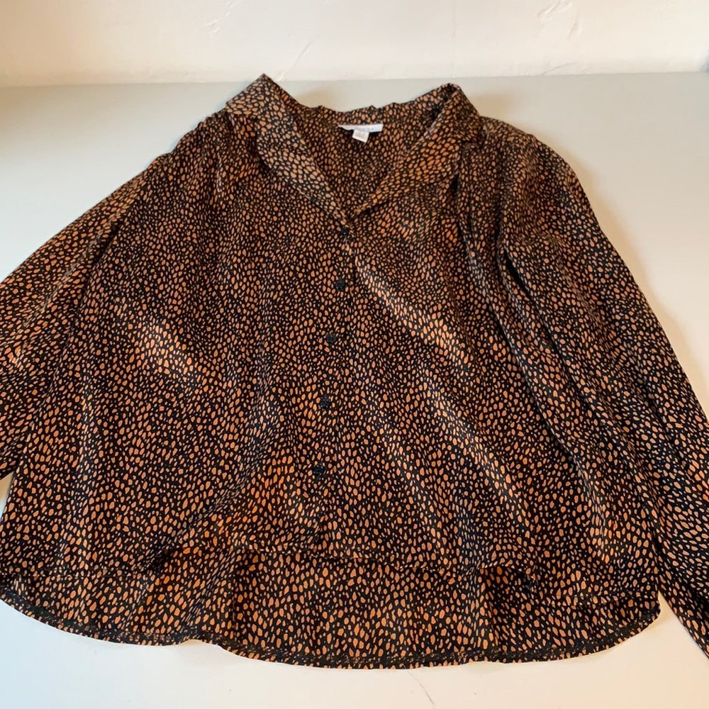 TopShop Tall long sleeve shirt - size 8
